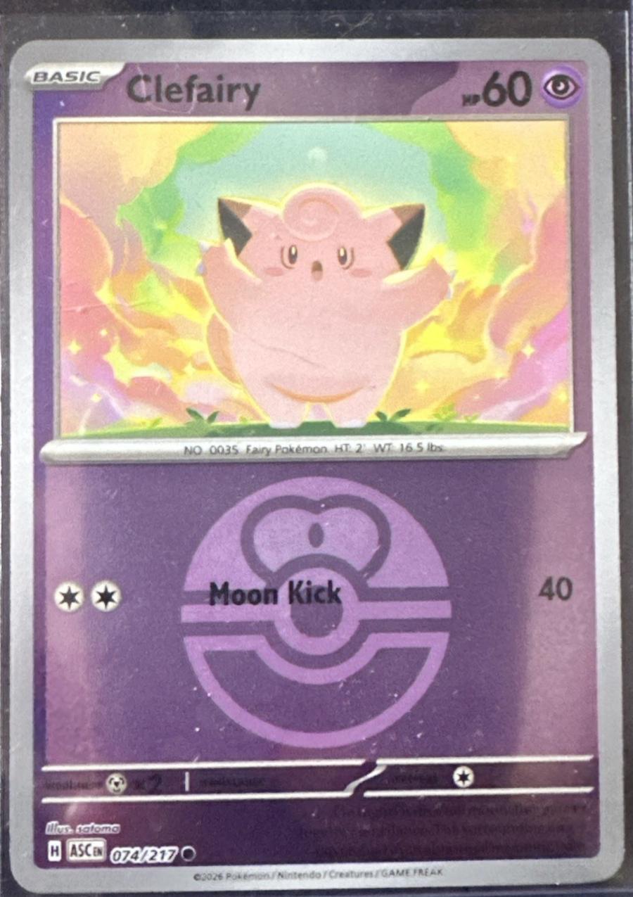 Ascended Heroes Clefairy [Ball] Pokémon card